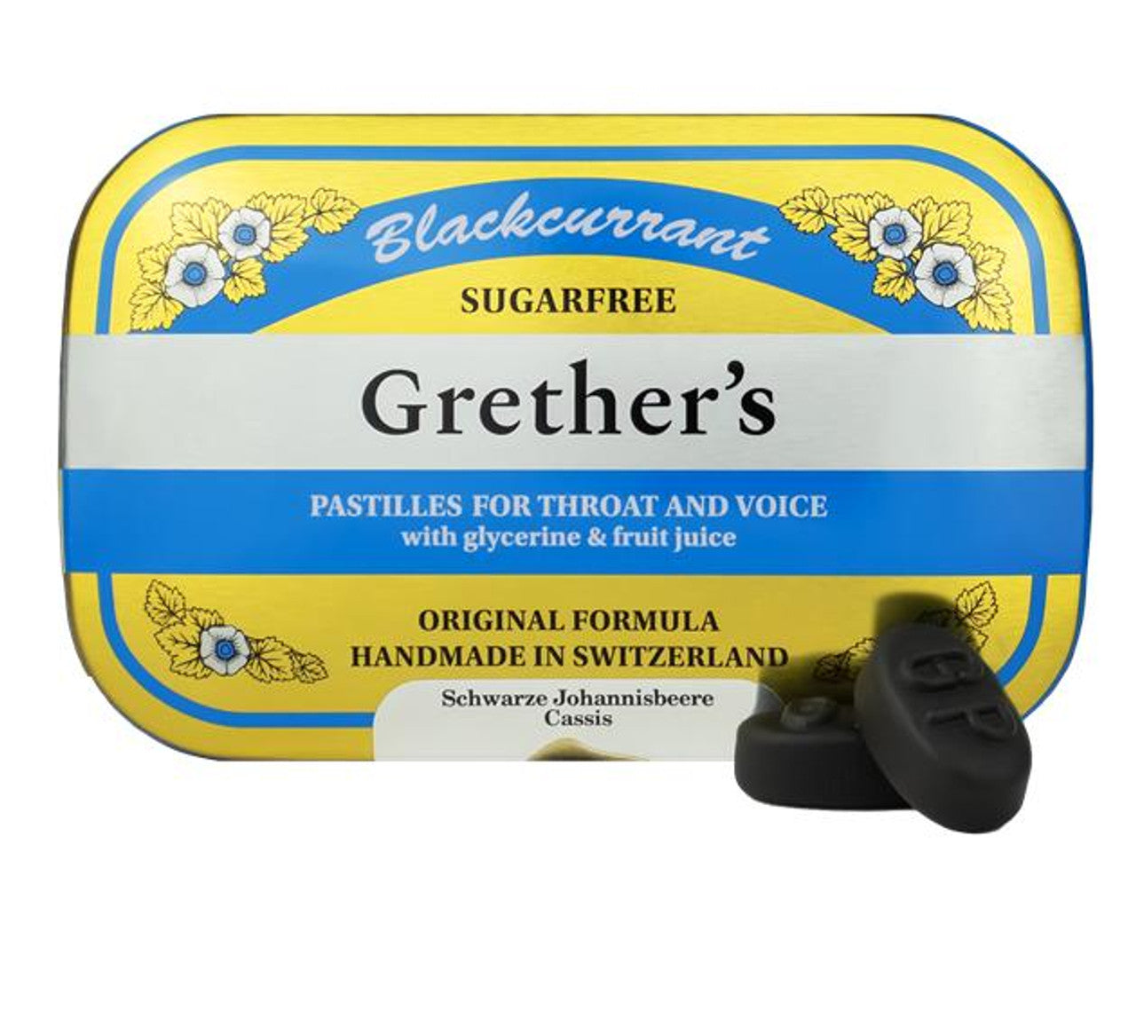 Grether's Pastilles | Sugarfree Blackcurrant – Grether's USA