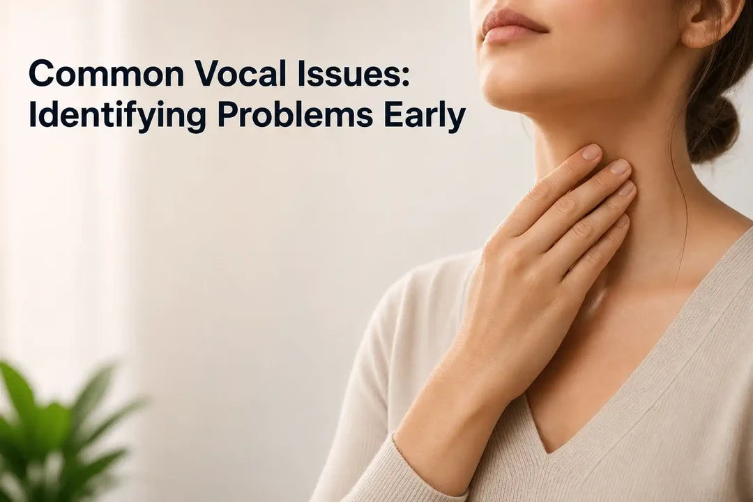 Common Vocal Issues Identifying Problems Early