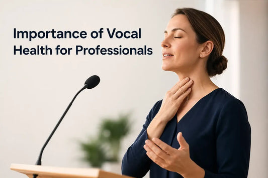 Importance of Vocal Health for Professionals
