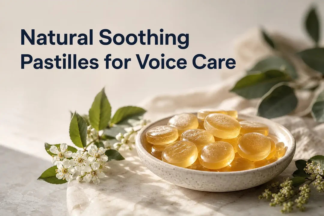Natural Soothing Pastilles for Voice Care