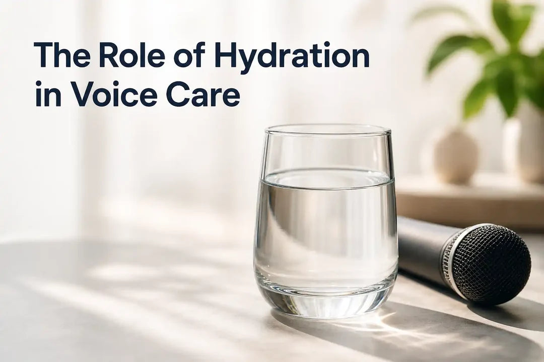 The Role of Hydration in Voice Care