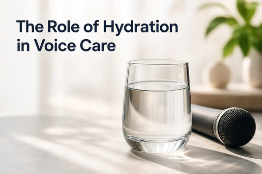 The Role of Hydration in Voice Care
