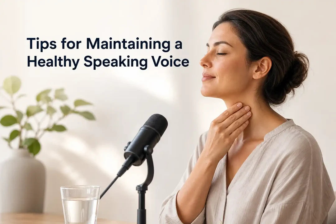 Tips for Maintaining a Healthy Speaking Voice