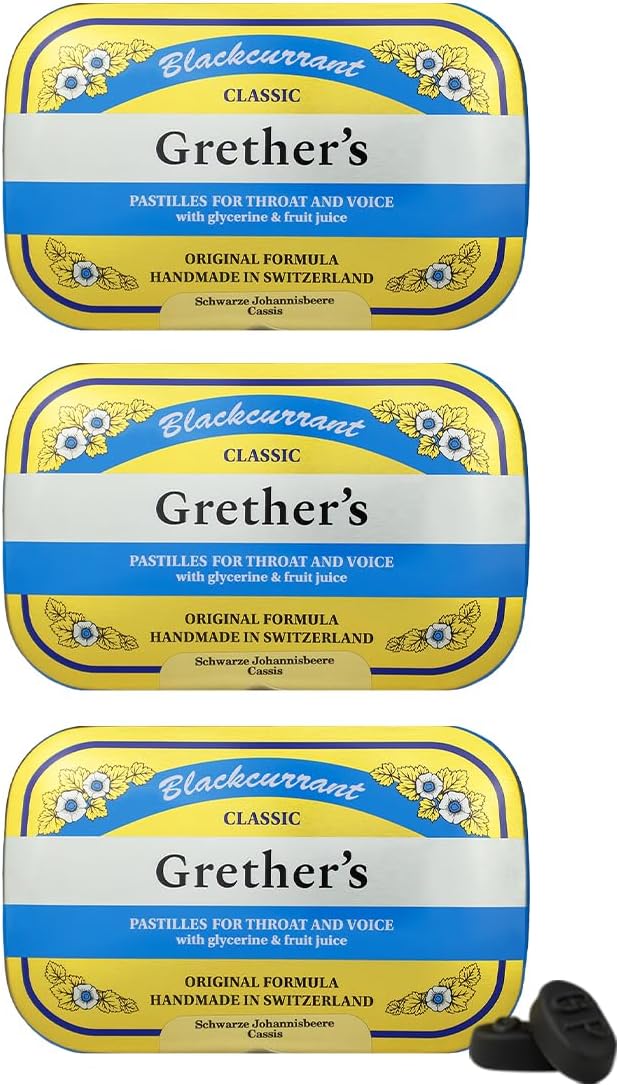 Sugarfree Blackcurrant - Grether's USA