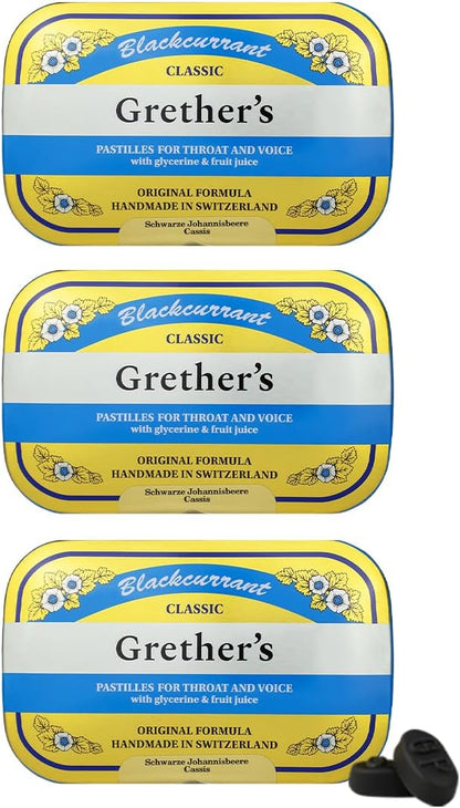 Sugarfree Blackcurrant - Grether's USA