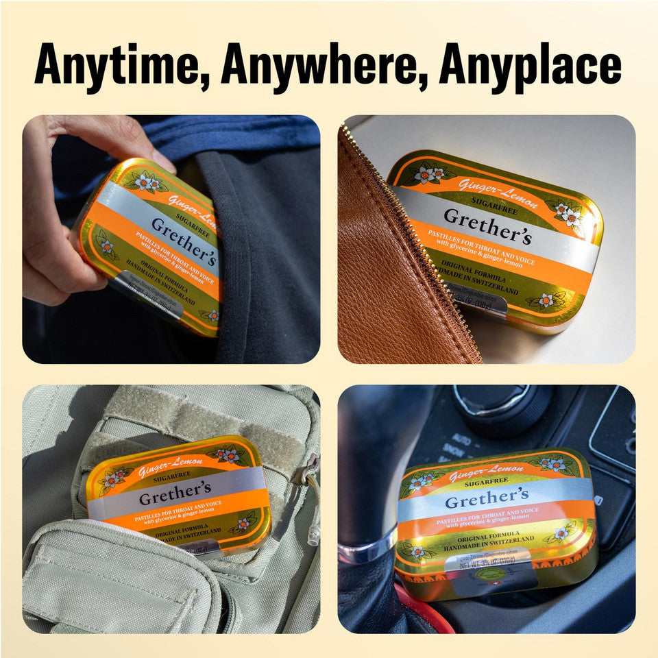 Sugarfree Ginger Lemon - Grether's USA